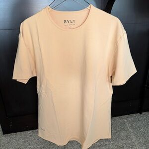 BYLT BASICS Men’s shirt XL CREAM/TAN COLOR